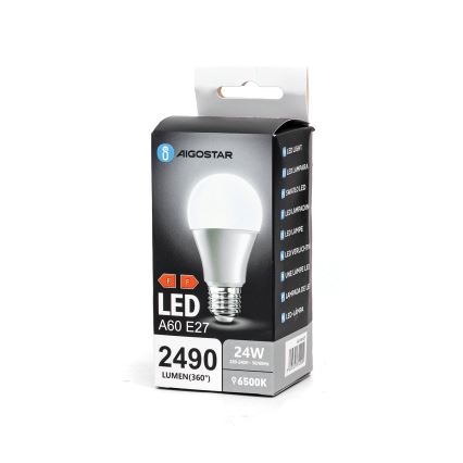 LED Žiarovka A60 E27/24W/230V 6500K - Aigostar