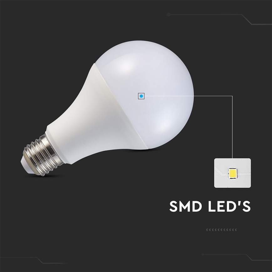 LED Žiarovka A80 E27/20W/230V 3000K