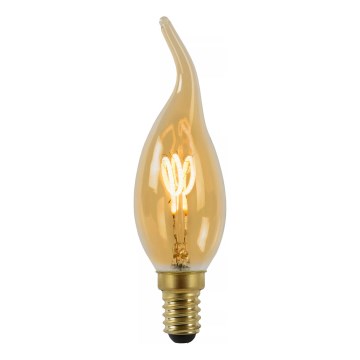 LED Žiarovka AMBER E14/3W/230V - Lucide 49036/03/62