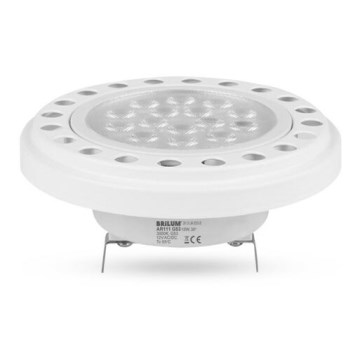 LED Žiarovka AR111 G53/12W/12V 3000K biela 30°