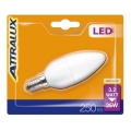 LED Žiarovka B35 E14/3,2W/230V 2700K - Attralux