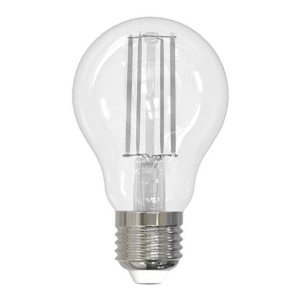 LED Žiarovka BIELY FILAMENT A60 E27/9W/230V 3000K