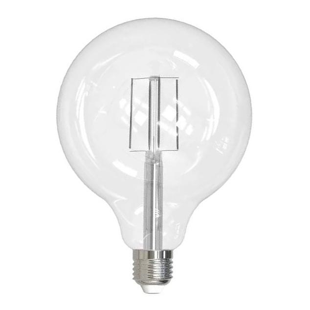 LED Žiarovka BIELY FILAMENT G125 E27/13W/230V 4000K