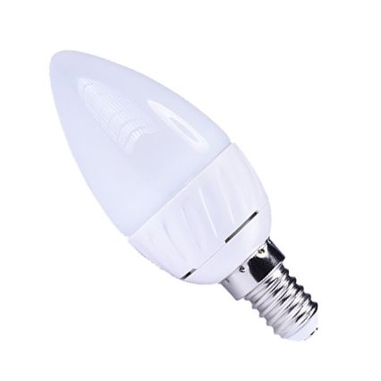 LED Žiarovka C30 E14/5W/230V 6000K