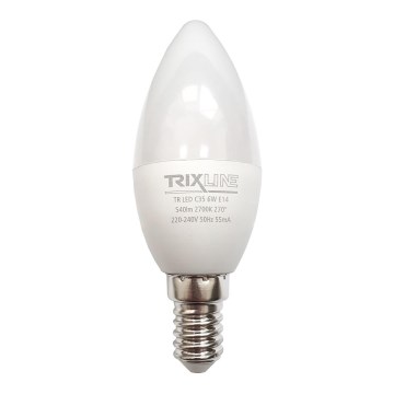 LED Žiarovka C35 E14/6W/230V 2700K