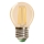 LED žiarovka CLASSIC AMBER G45 E27/6,5W/230V 2200K - Brilagi