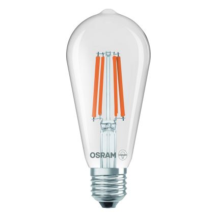 LED žiarovka CLASSIC FILAMENT E27/6,5W/230V 4000K - Osram