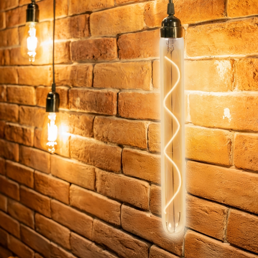 LED Žiarovka DECO VINTAGE FILAMENT T30 E27/4,5W/230V 2200K