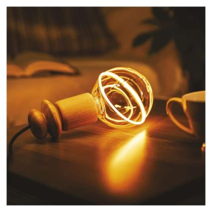 LED žiarovka DECO VINTAGE G130OA E27/4W/230V 1800K