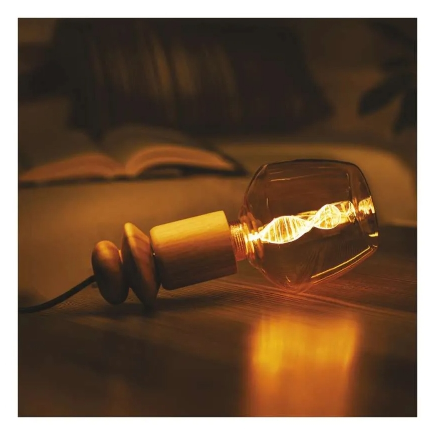 LED Žiarovka DECO VINTAGE S123 E27/3,5W/230V 1800K