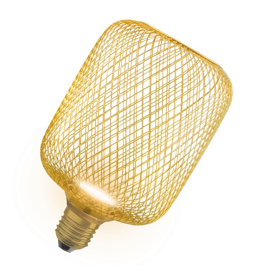 LED Žiarovka DECOR FLAT E27/3,5W/230V 2700K zlatá - Osram
