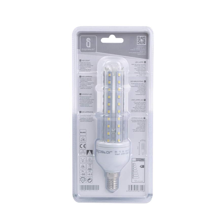 LED Žiarovka E14/12W/230V 6500K - Aigostar