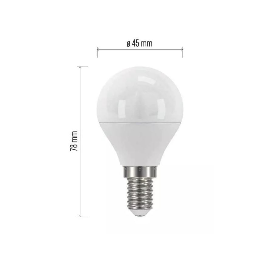 LED Žiarovka E14/4,2W/230V 2700K CRI 94 Ra