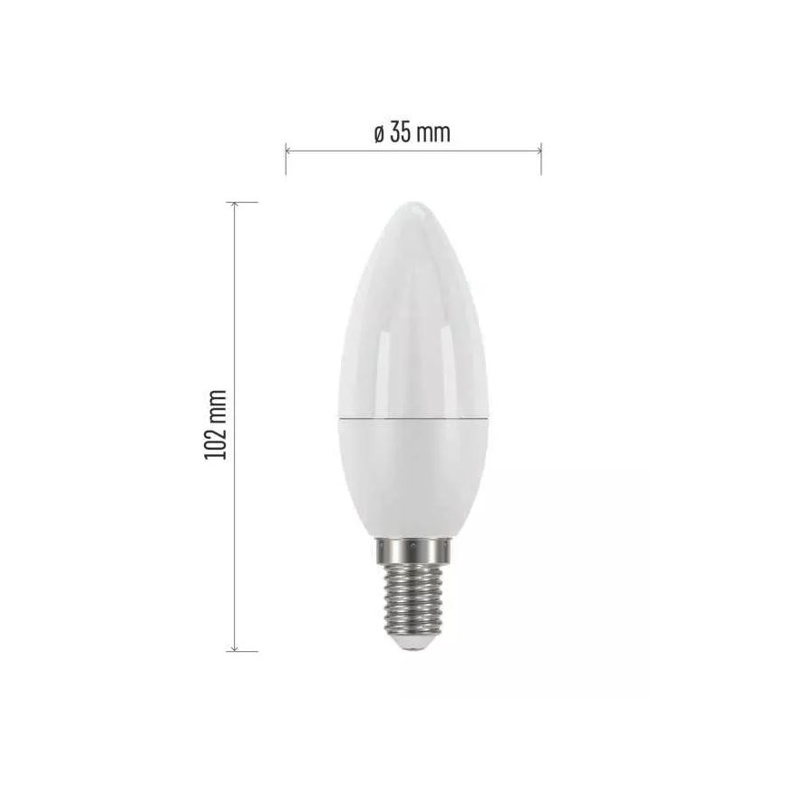 LED Žiarovka E14/4,2W/230V 4000K CRI 94 Ra