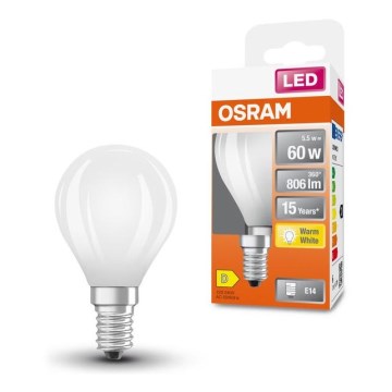 LED Žiarovka E14/5,5W/230V 2700K - Osram