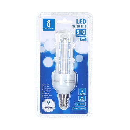 LED Žiarovka E14/6W/230V 6500K - Aigostar