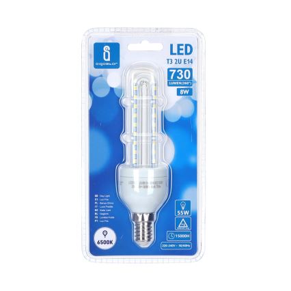 LED Žiarovka E14/8W/230V 6500K - Aigostar