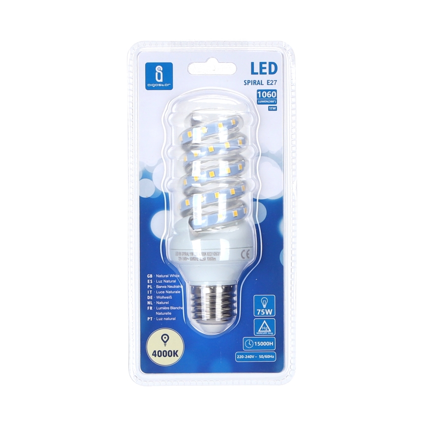 LED Žiarovka E27/11W/230V 4000K - Aigostar