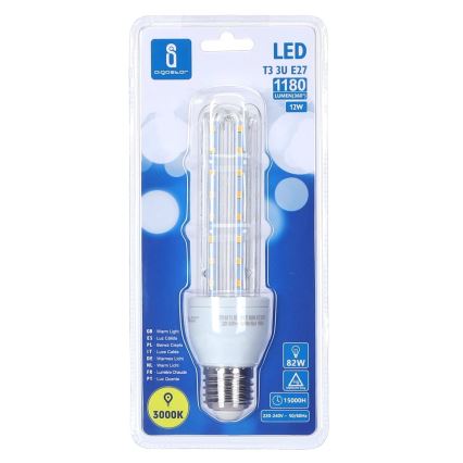 LED Žiarovka E27/12W/230V 3000K - Aigostar