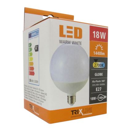 LED Žiarovka E27/18W/230V 2700K