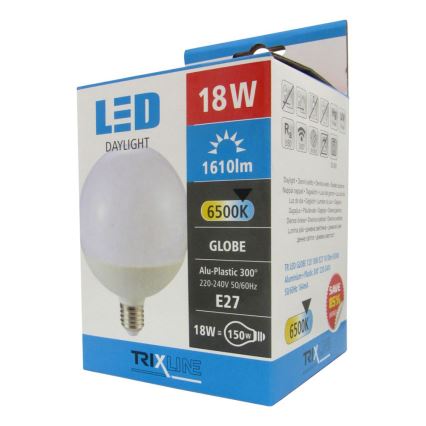 LED Žiarovka E27/18W/230V 6500K