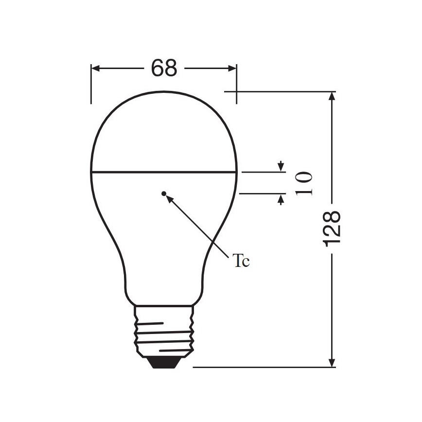 LED Žiarovka E27/19W/230V 2700K - Osram