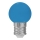 LED žiarovka E27/1W/230V modrá
