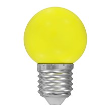 LED žiarovka E27/1W/230V žltá