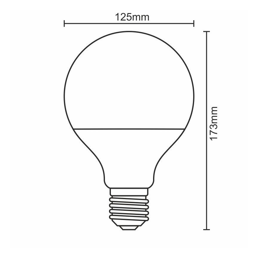 LED Žiarovka E27/20W/165-265V 3000K
