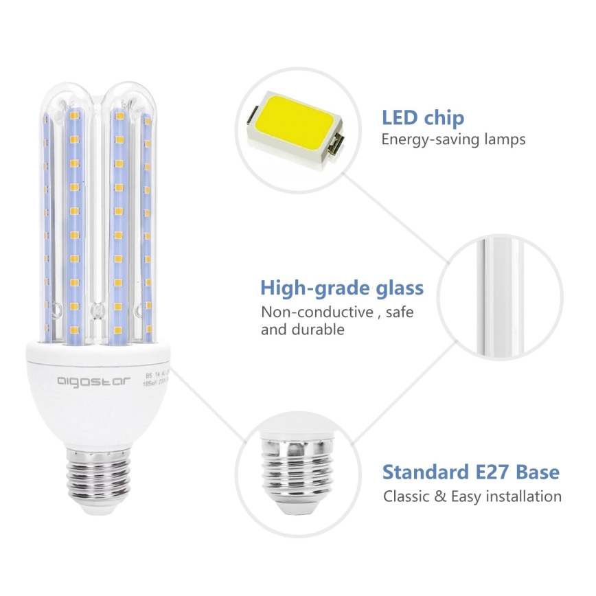 LED Žiarovka E27/23W/230V 3000K - Aigostar