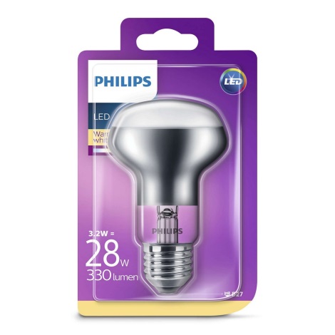 LED Žiarovka E27/3,2W/230V 2700K - Philips