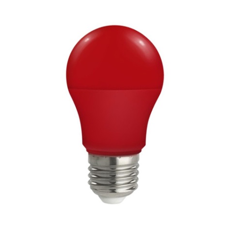 LED žiarovka E27/5W/230V červená