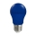 LED žiarovka E27/5W/230V modrá