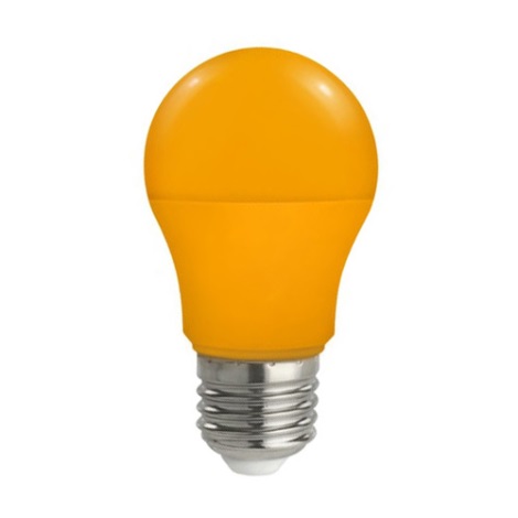 LED žiarovka E27/5W/230V oranžová