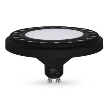 LED Žiarovka ECOLINE AR111 GU10/12W/230V 4000K 120° čierna - Brilagi