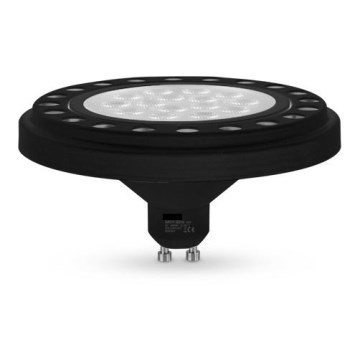 LED Žiarovka ECOLINE AR111 GU10/15W/230V 3000K 30° čierna - Brilagi