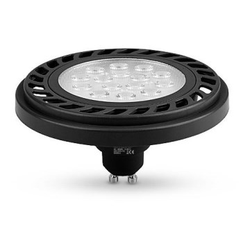 LED Žiarovka ECOLINE SOFT AR111 GU10/9W/230V 3000K 30° čierna - Brilagi