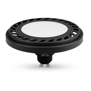 LED Žiarovka ECOLINE SOFT AR111 GU10/9W/230V 4000K 120° čierna - Brilagi