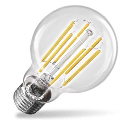 LED Žiarovka FILAMENT A60 E27/7,2W/230V 4000K Energetická trieda A