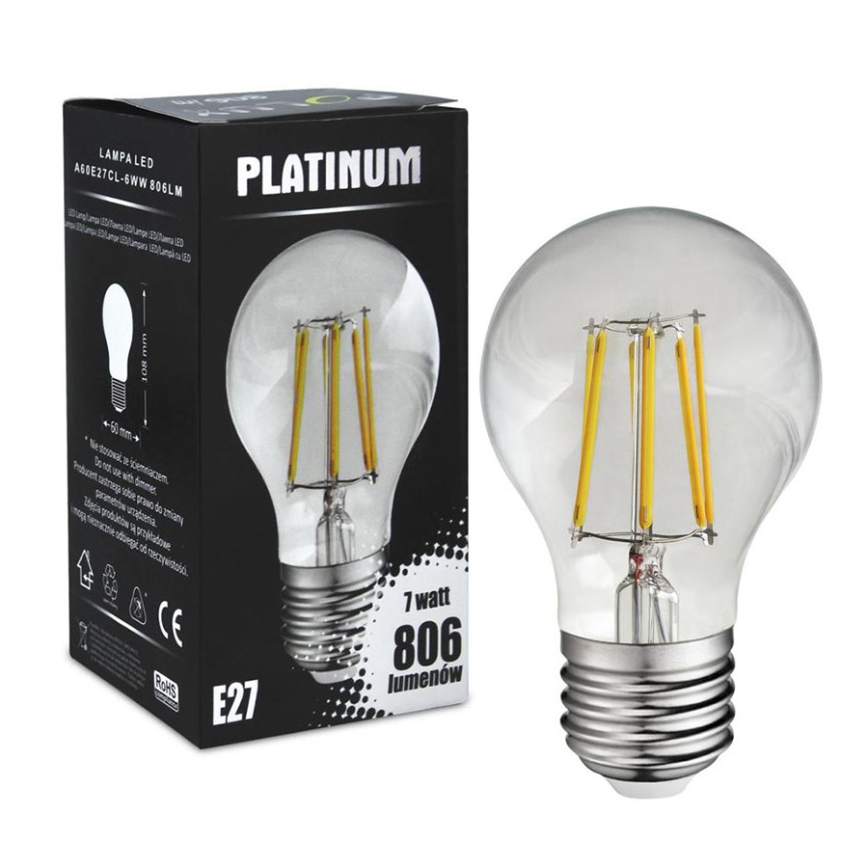 305831 - LED Žiarovka 1xE27/7,5W/230V