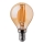 LED Žiarovka FILAMENT AMBER P45 E14/4W/230V 2200K