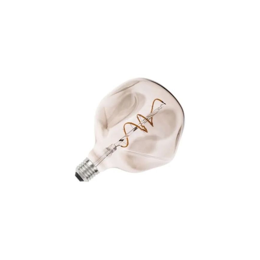 LED Žiarovka FILAMENT BUMPED SMOKE G125 E27/4W/230V 2000K dymová
