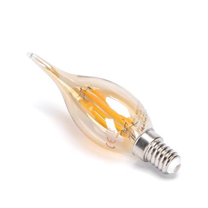 LED Žiarovka FILAMENT C35 E14/4W/230V 2200K - Aigostar