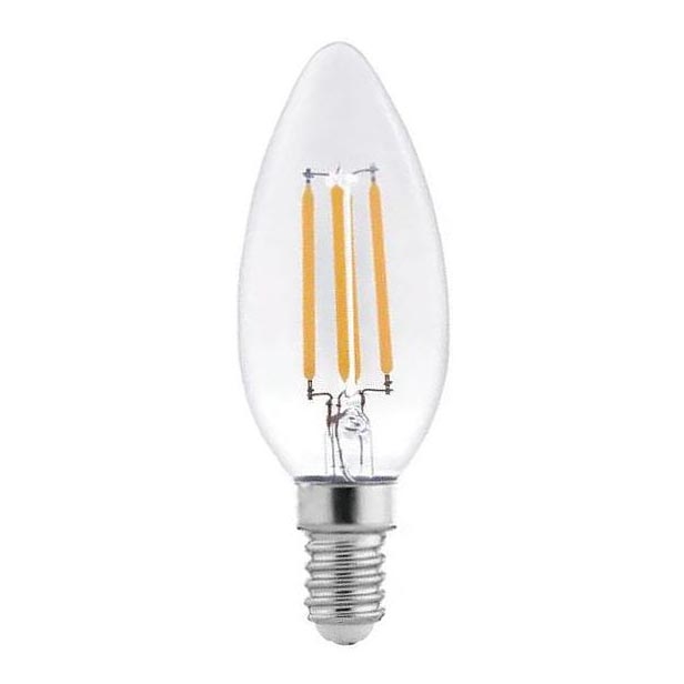 LED Žiarovka FILAMENT C35 E14/4W/230V 3000K