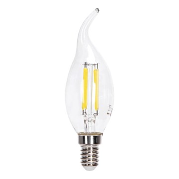 LED Žiarovka FILAMENT C35 E14/4W/230V 6500K - Aigostar