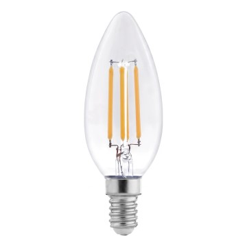 LED Žiarovka FILAMENT C37 E14/6W/230V 3000K