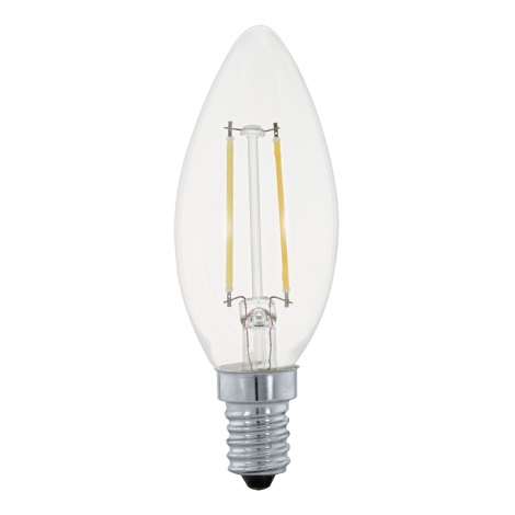 LED žiarovka FILAMENT CLEAR E14/2W/230V 2700K - Eglo 11492