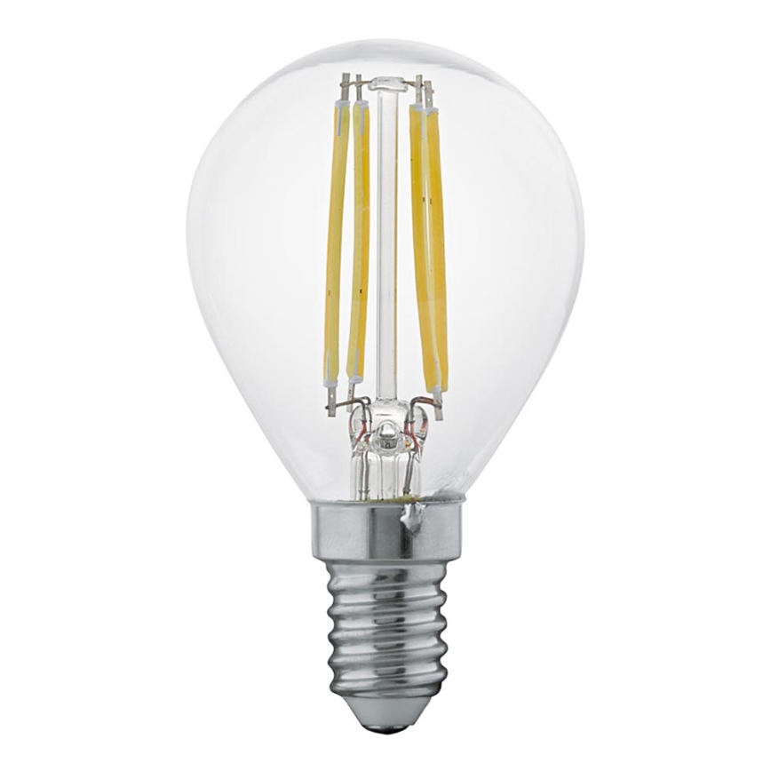 LED Žiarovka FILAMENT CLEAR E14/4W/230V 2700K - Eglo 11499