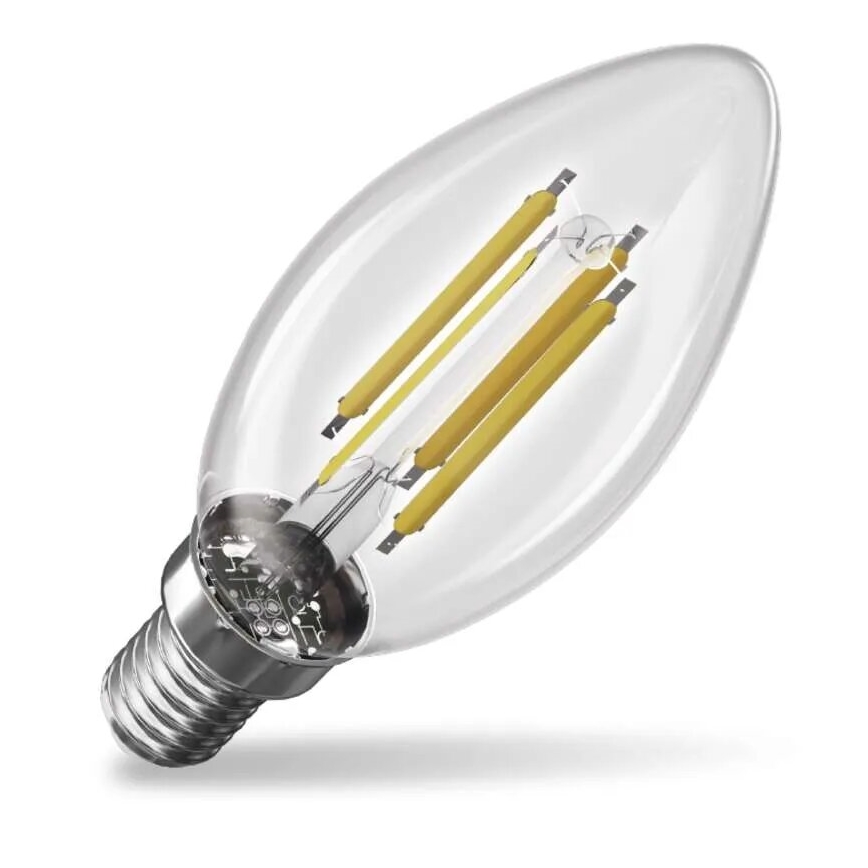 LED Žiarovka FILAMENT E14/3,8W/230V 2700K