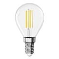 LED Žiarovka FILAMENT E14/3,8W/230V 4000K Energetická trieda A